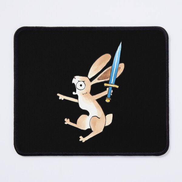 Item preview, Medieval Marginalia Armed Rabbit Knight designed and sold by vqlpzeutv73.
