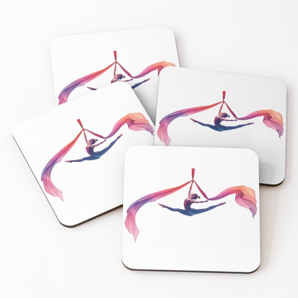 Item preview, Rainbow flow - Aerial Silk Grace Design  designed and sold by Stellar Motion by Kornelia.