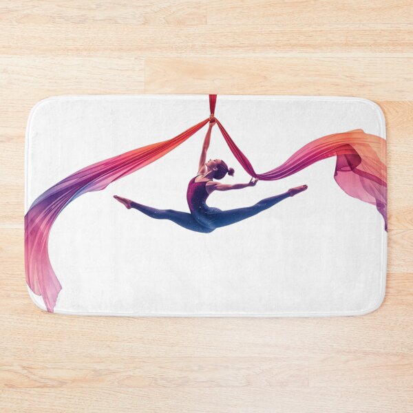 Item preview, Rainbow flow - Aerial Silk Grace Design  designed and sold by Stellar Motion by Kornelia.