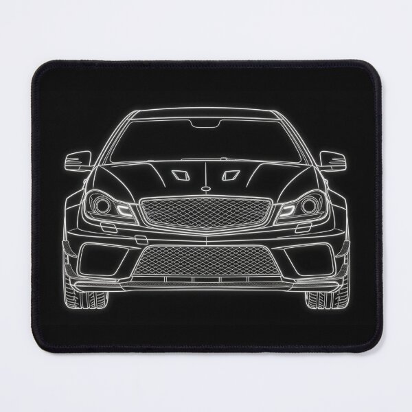 Item preview, Widebody Affalterbach German V8 Muscle Coupe Glowing Outline designed and sold by KeremYurtseven.