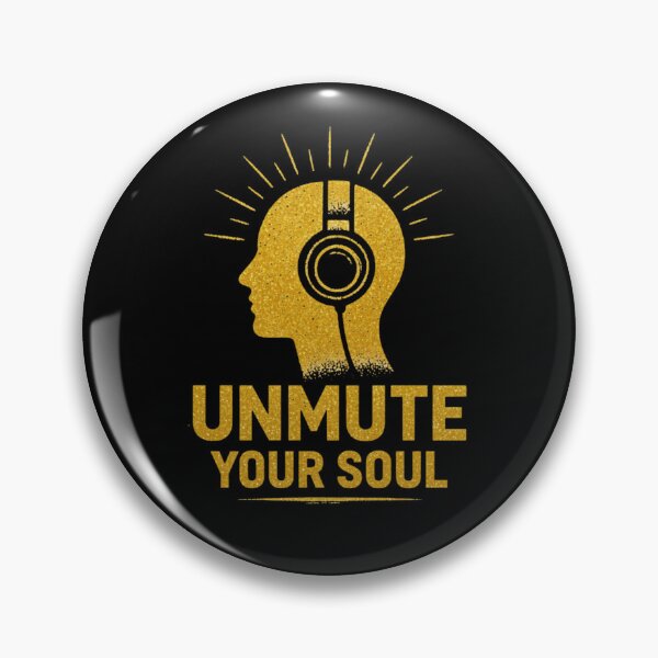 Item preview, Unmute Your Soul - Headphones Music Tee designed and sold by TrendzSlayer.