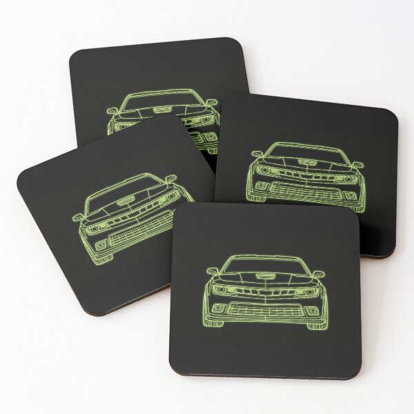 Item preview, Modern American Muscle Pony Car V8 Power Neon Cyberpunk Graphic designed and sold by KeremYurtseven.