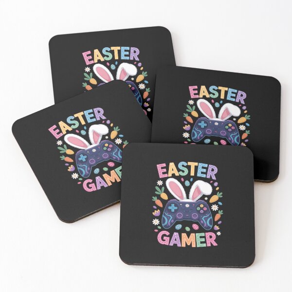 Item preview, Easter Bunny Gaming Video Game Controller Gamer designed and sold by EllenJast.