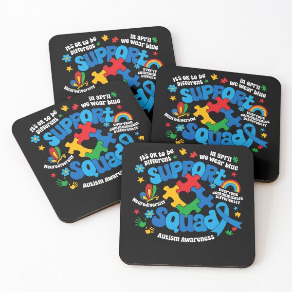 Item preview, Support Squad Autism Awareness Neurodiversity Design designed and sold by margamPagenberg.