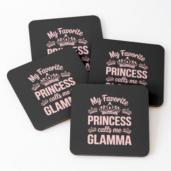 Aperçu de l'œuvre Ma princesse préférée m'appelle Glamma Princesse Fête des Mères créée et vendue par EllenJast.