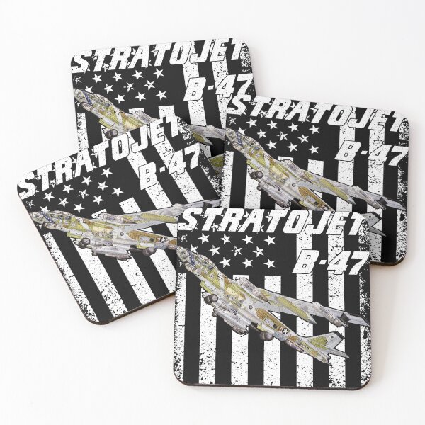 Item preview, B-47 Stratojet Cutaway American Flag Aviation Shirt designed and sold by Emberglowo.