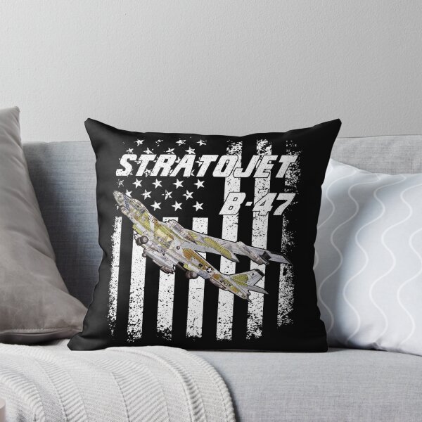 Item preview, B-47 Stratojet Cutaway American Flag Aviation Shirt designed and sold by Emberglowo.