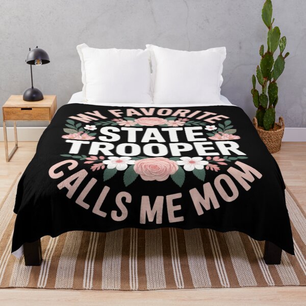 Item preview, My Favorite State Trooper Calls Me Mom Mother's Day designed and sold by EllenJast.