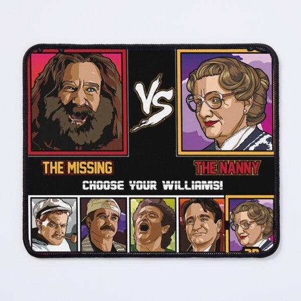 Item preview, The Legend of Williams - Robin Williams VS T-Shirt designed and sold by RebeccaOrn.