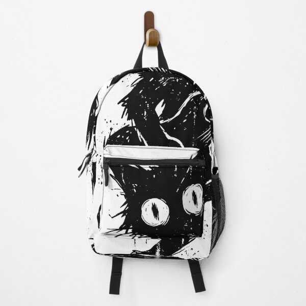 Item preview, Punk Rock Black Cat Guitarist - Edgy Grunge Silhouette Art designed and sold by seven things shop.