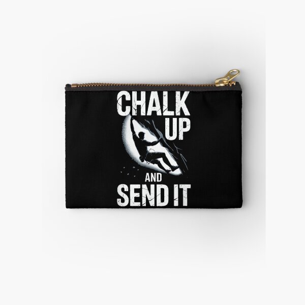 Item preview, Chalk Up and Send It Rock Climbing Bouldering designed and sold by JoyJRamos.