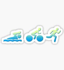 Triathlon Sticker