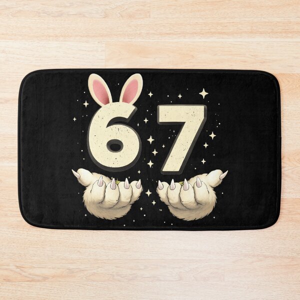 Item preview, Happy Easter Day 67 Bunny Six Seven Funny 6 7 Meme designed and sold by VincentMoore96.