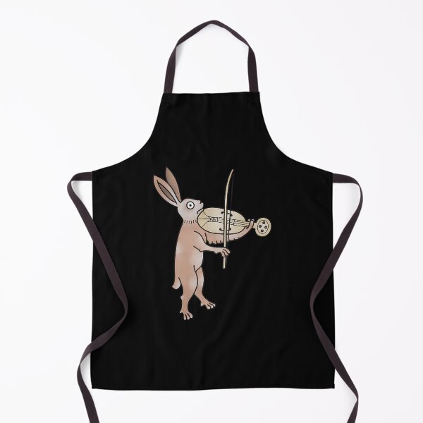 Item preview, Medieval Marginalia Rabbit Playing Fiddle designed and sold by vqlpzeutv73.