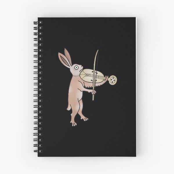 Item preview, Medieval Marginalia Rabbit Playing Fiddle designed and sold by vqlpzeutv73.