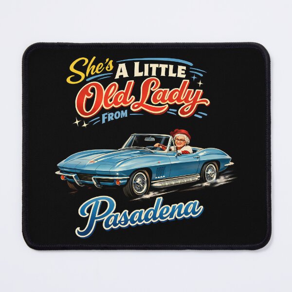 Item preview, Little Old Lady In Her Convertible designed and sold by MarkColeImaging.