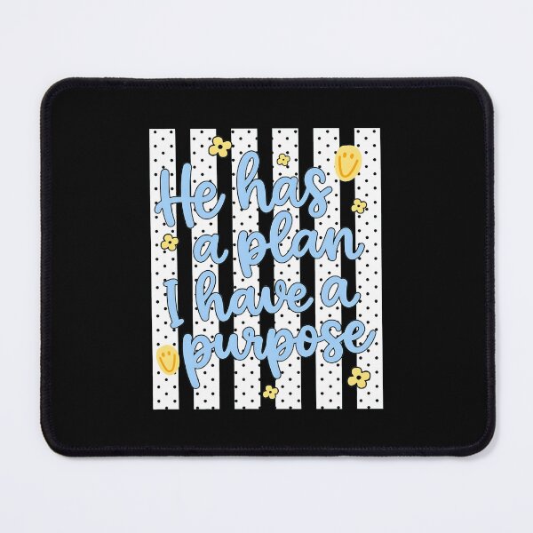 Item preview, Stripes He Has a Plan I Have a Purpose Polka Dots designed and sold by Ctiborbrabec.