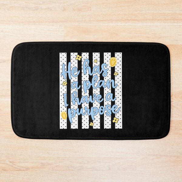 Item preview, Stripes He Has a Plan I Have a Purpose Polka Dots designed and sold by Ctiborbrabec.