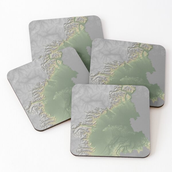 Item preview, Piedmont shaded relief wall art designed and sold by Z73az.