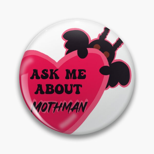 Item preview, Ask me about Mothman  designed and sold by Kels Curiosities .