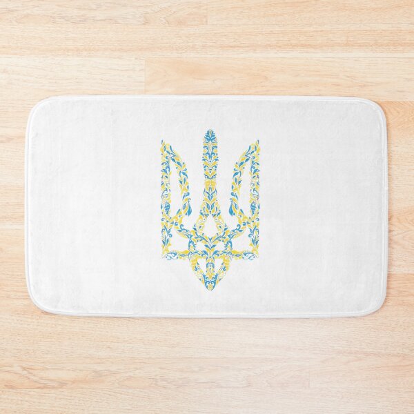 Item preview,  Support Ukraine from Russia War Peace in Europe Against Russian Ukrainian Trident Tryzu( designed and sold by Space Ghettos.