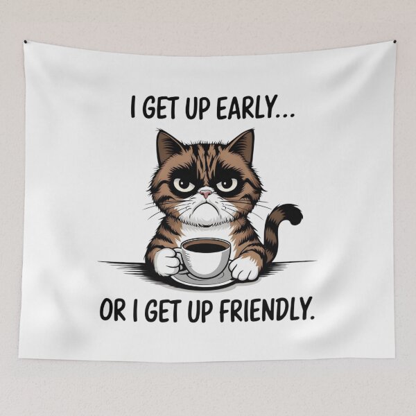 Artikelvorschau, Grafik: Grumpy Cat – Morgenkaffee entworfen und verkauft von KrisGraphic45.