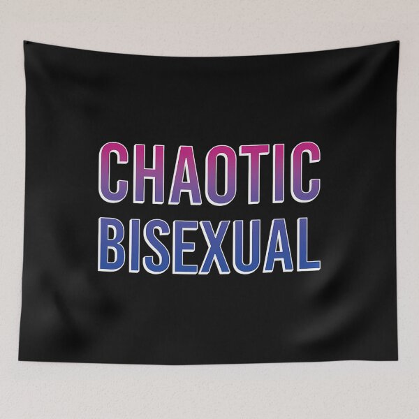 Item preview, Chaotic Bisexual Bold Typography Pride Art designed and sold by vqlpzeutv73.