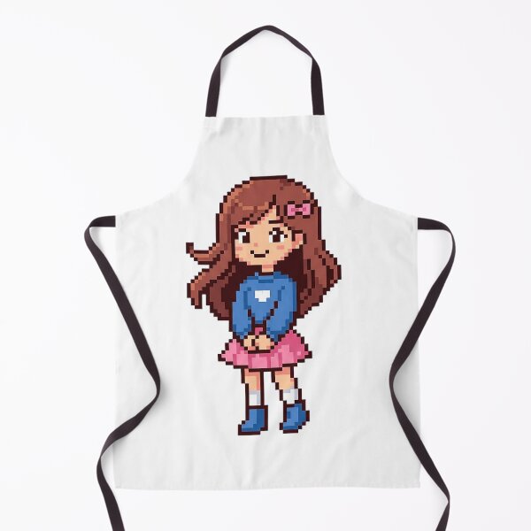 Item preview, UHD Pretty Pixel Girl Under Sunny Sky designed and sold by ABArtByAlexST.