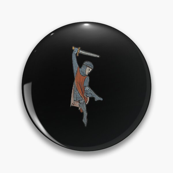 Item preview, Funny Medieval Marginalia Hopping Knight designed and sold by vqlpzeutv73.