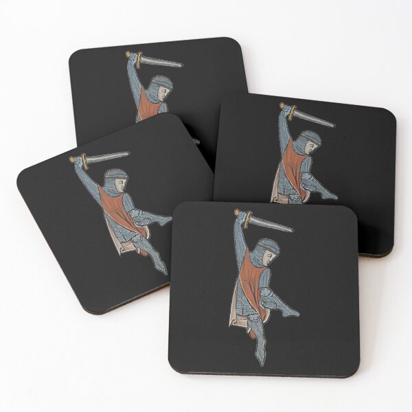 Item preview, Funny Medieval Marginalia Hopping Knight designed and sold by vqlpzeutv73.