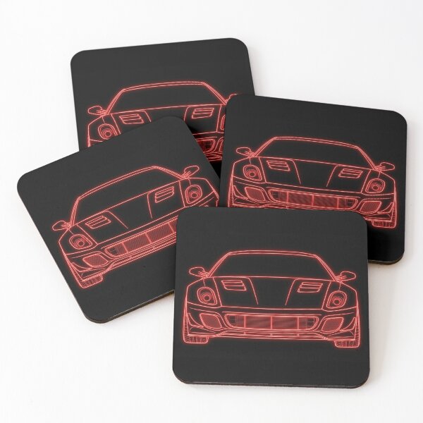 Item preview, Front Engine V12 Italian Gran Turismo Legend Glowing Design designed and sold by KeremYurtseven.