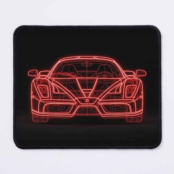 Item preview, 2000s F1 Inspired Italian V12 Hypercar Retro Neon Wireframe designed and sold by KeremYurtseven.