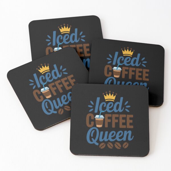 Item preview, Crowned Comfort Iced Coffee Queen designed and sold by StuffNestie.