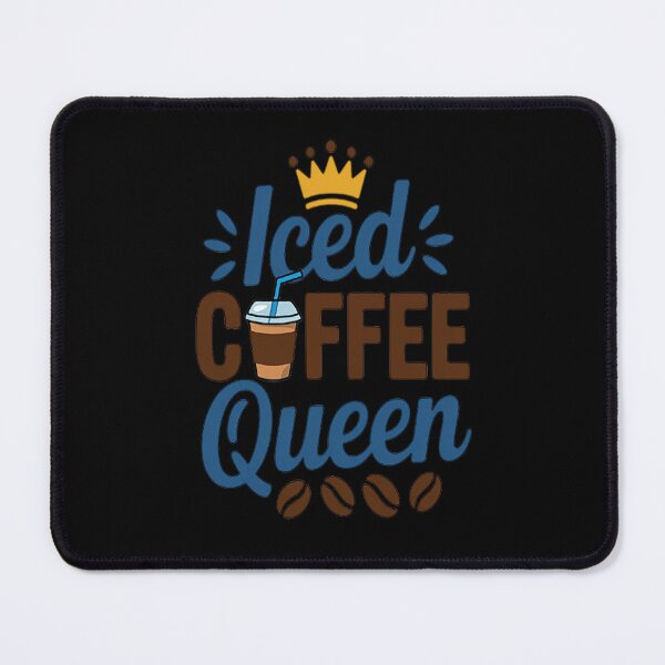 Item preview, Crowned Comfort Iced Coffee Queen designed and sold by StuffNestie.