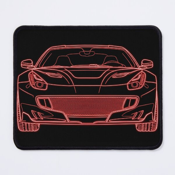 Item preview, Tour De Force Front-Engine V12 Track Monster Synthwave Poster designed and sold by KeremYurtseven.
