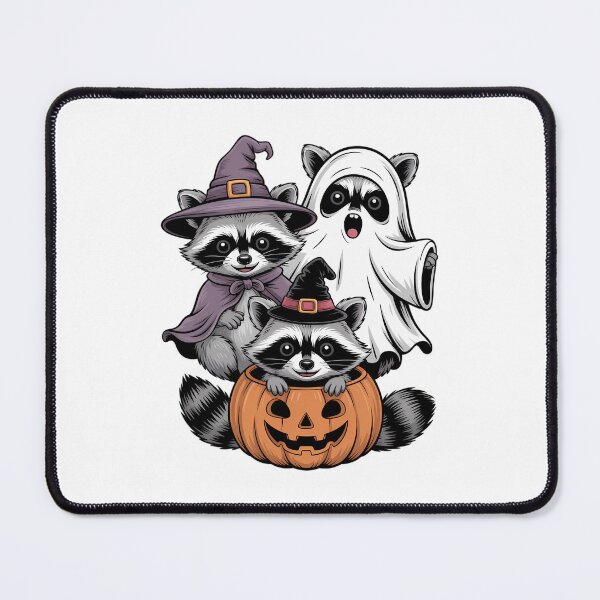Item preview, Racoon Pumpink Halloween Ghost Spooky Season designed and sold by VENOM0RIOT.