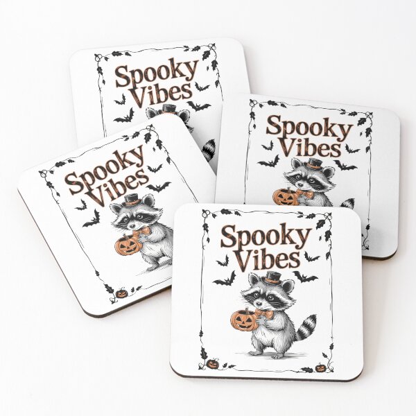 Item preview, Racoon skooky vibes designed and sold by VENOM0RIOT.