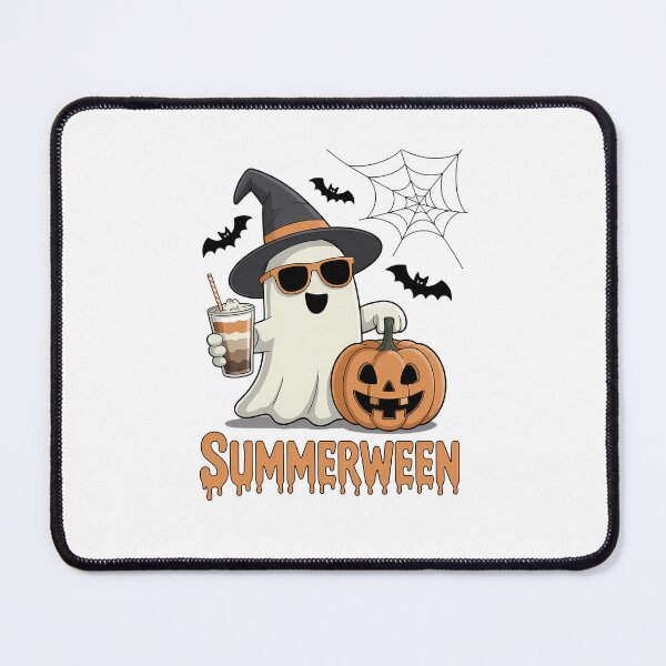 Item preview, Summerween Vibes Ghost Pumpkin Spooky Beach Summer Halloween designed and sold by VENOM0RIOT.