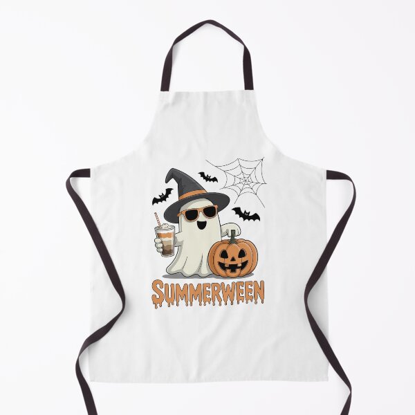 Item preview, Summerween Vibes Ghost Pumpkin Spooky Beach Summer Halloween designed and sold by VENOM0RIOT.
