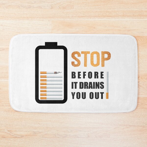 Item preview, Stop Before It Drains You Out Funny Smoking Design | Dark Humor Quote | Sarcastic Graphic Tee | Funny Smoker Shirt | Edgy Humor Art designed and sold by amareshdas008.