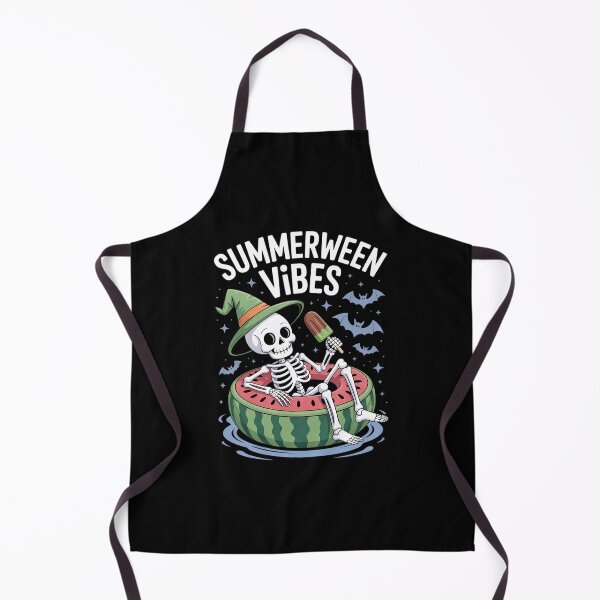 Item preview, Summerween Vibes Spooky Skeleton Halloween Beach Watermelon designed and sold by VENOM0RIOT.