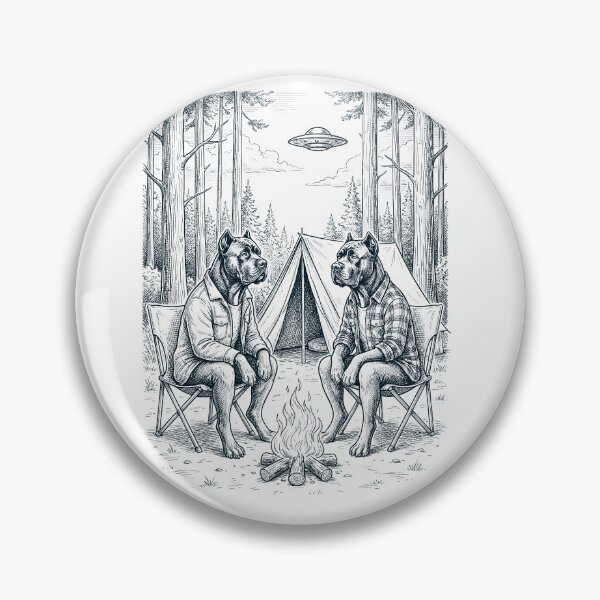 Item preview, Vintage Cane Corso Camping UFO Dog Mom Dad Lover designed and sold by TerryConnells.