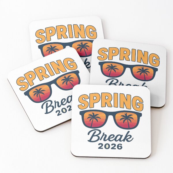 Item preview, Spring Break 2026 Sunglasses Palm Beach Sunset Design designed and sold by OwnYourMood.