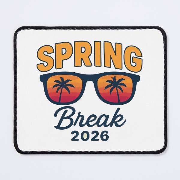 Item preview, Spring Break 2026 Sunglasses Palm Beach Sunset Design designed and sold by OwnYourMood.