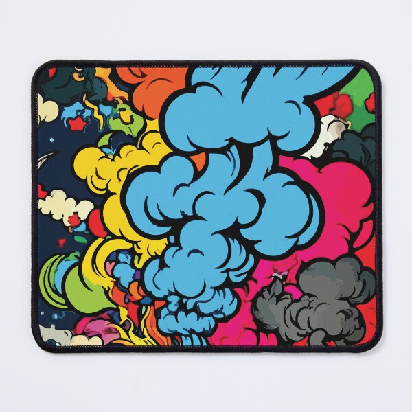 Item preview, Colorful Graffiti Smoke Explosion designed and sold by BrownHorse90s.