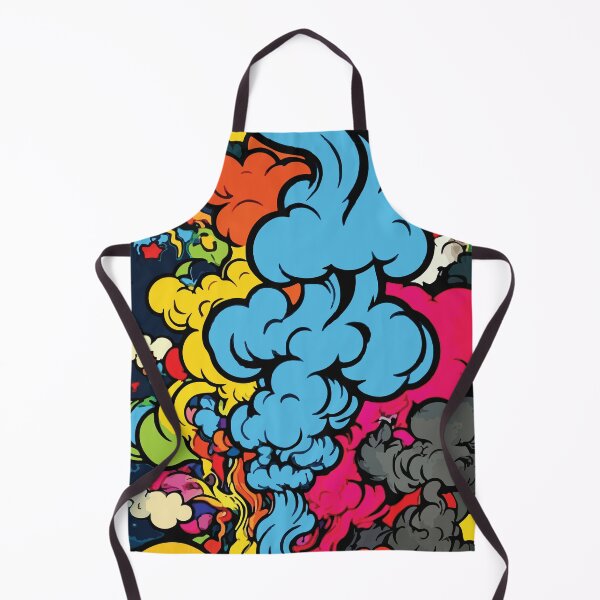 Item preview, Colorful Graffiti Smoke Explosion designed and sold by BrownHorse90s.