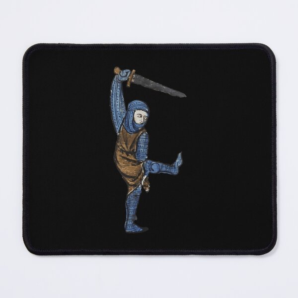 Item preview, Bizarre Medieval Marginalia Knight Meme designed and sold by vqlpzeutv73.