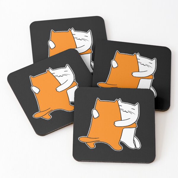 Item preview, Hugging cats designed and sold by eri-morie.