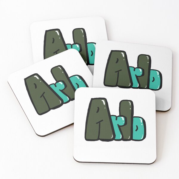 Item preview, Arlo name in green bubble letters. Top 10 best personalized gifts for boys and men named Arlo designed and sold by Artonmytee.