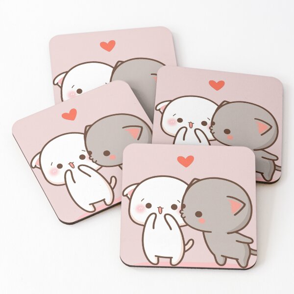 Item preview, Adorable Mochi Cats - Better Together designed and sold by Jbantan.